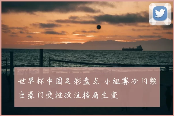 世界杯中国足彩盘点 小组赛冷门频出豪门受挫投注格局生变